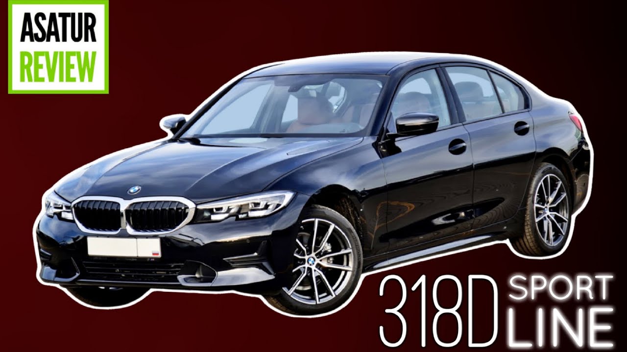 🇲🇽 Обзор BMW 318d G20 Sportline EDITION 21/ БМВ 318д Г20 Спортлайн Эдишн 21 Черный Сапфир 2022