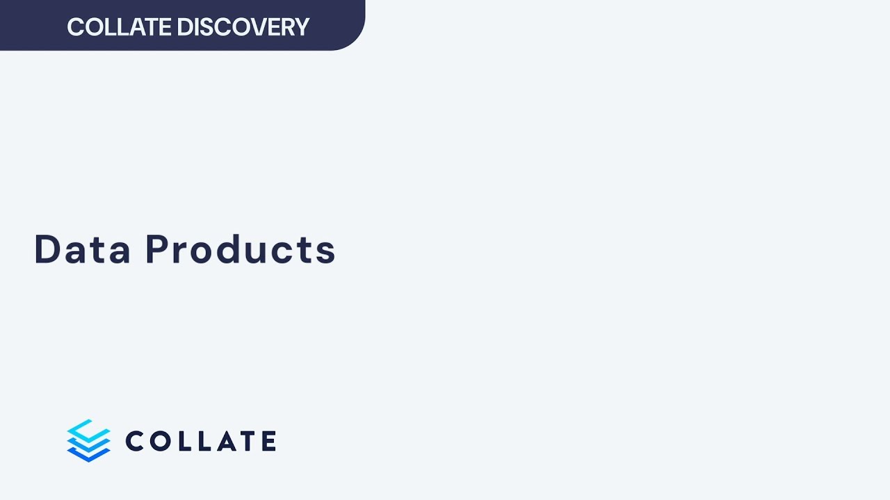 Collate Discovery: изучение продуктов данных