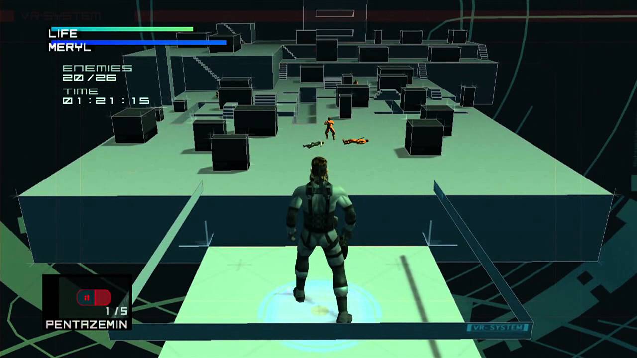 Snake - VR Missions - Variety Mode  |  MGS2 Missions - Part 35