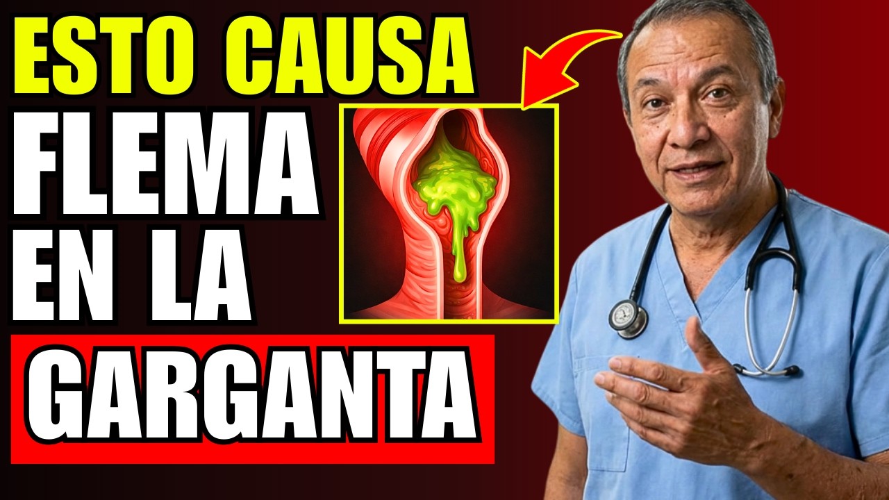 La Verdadera Causa del Moco en la Garganta (Flema Persistente)