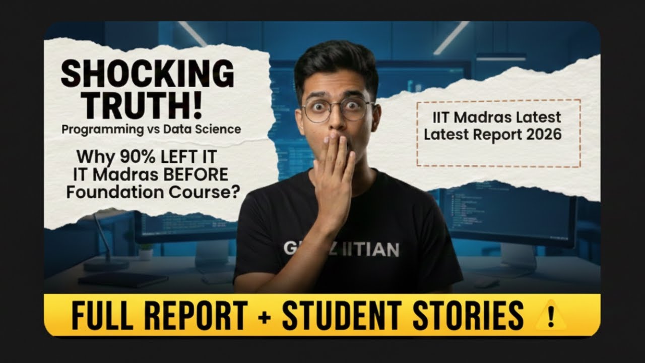 Why 90% Left BS Degree | BS Degree 2026 Report | Gen-Z IITian