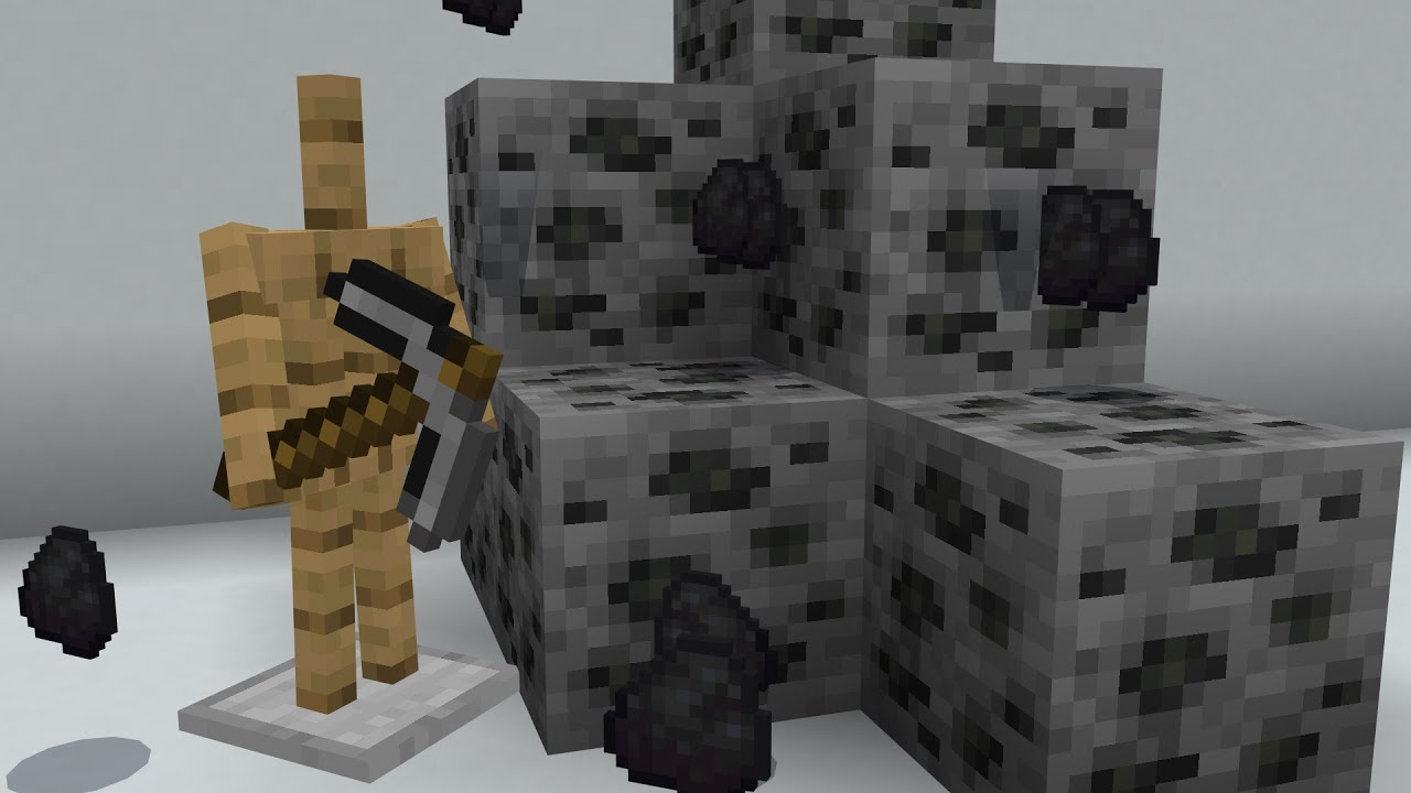 #31 Cómo conseguir carbón o hulla en Minecraft