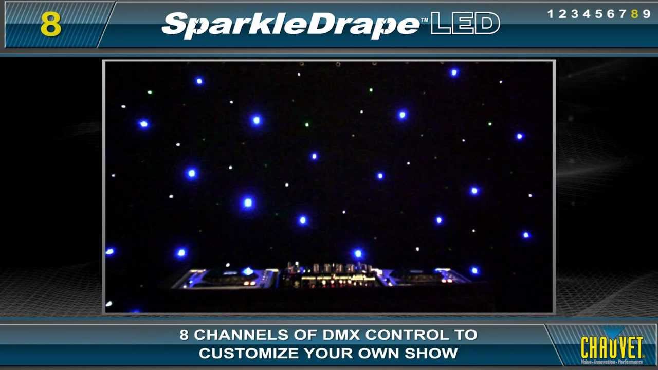 SparkleDrape LED by CHAUVET