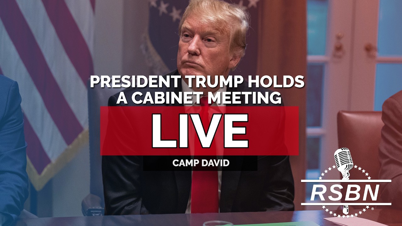 REPLAY: President Trump Holds a Cabinet Meeting at Camp David - 07/31/26
