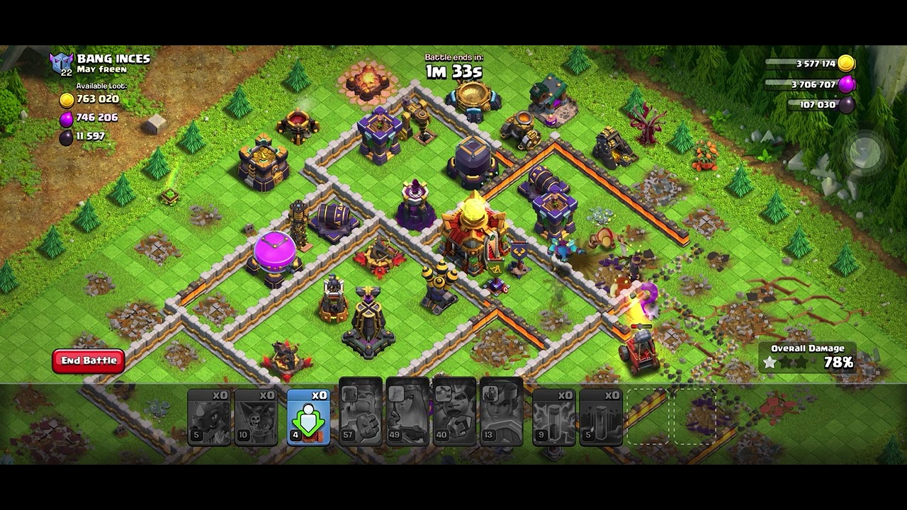 Clash of clans Attack 3 Star
