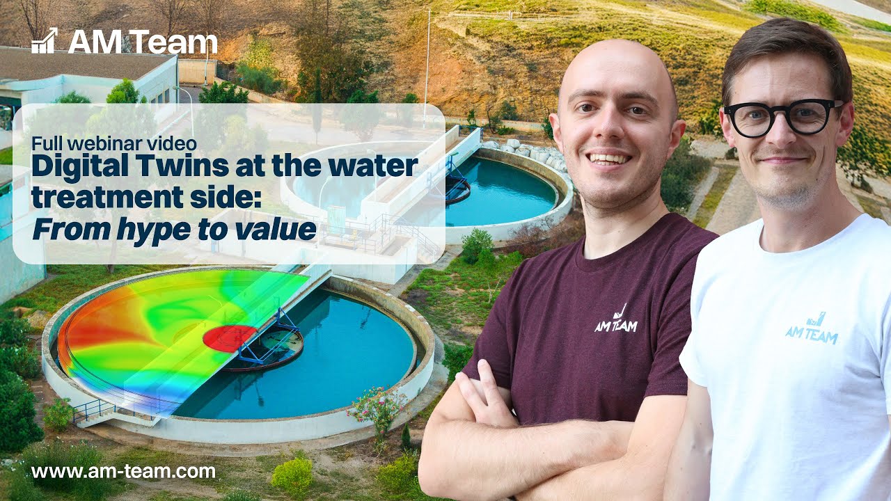 Digital twins at the water treatment side: from hype to value | Webinar