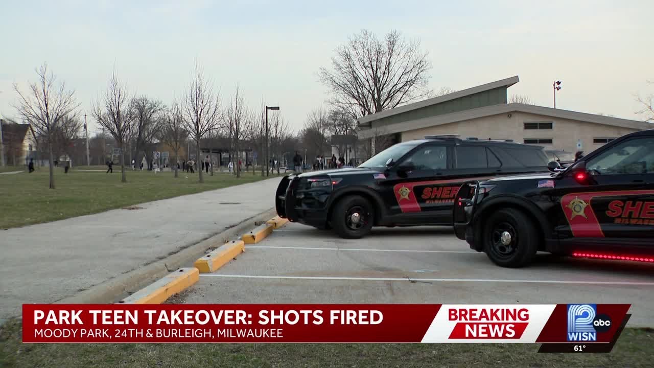 Gunfire rings out near teen 'takeover' at Moody Park in Milwaukee