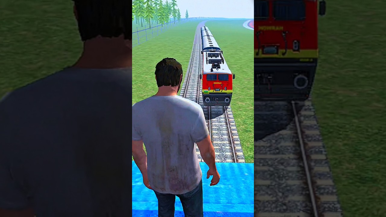 Michael Hijack Train For Shinchan 😱 | Indian Bike Driving 3D | #shorts #viral