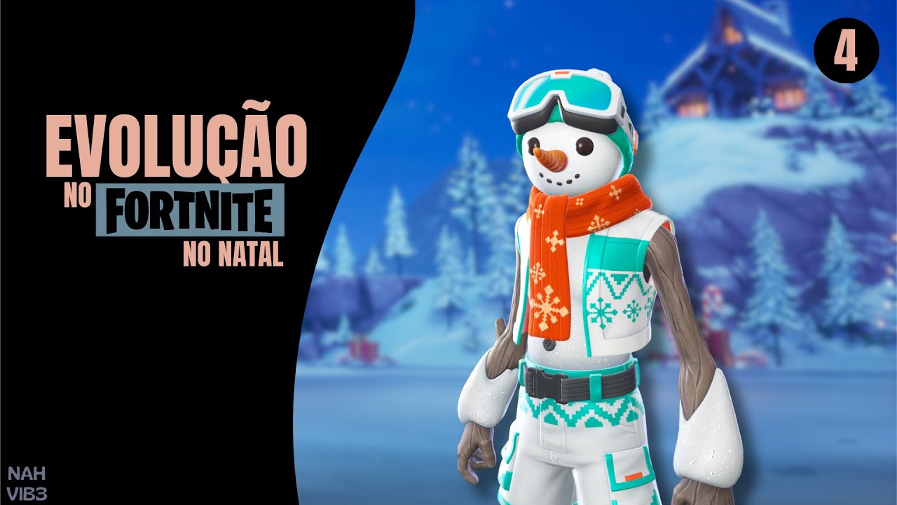 Minha Evolução no Fortnite #4 – Natal, Caos e Sobrevivência 🎄💥