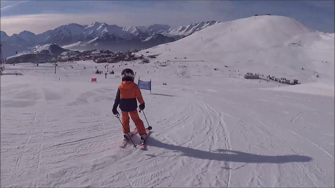César deuxième étoile ESF Alpe d'Huez 4 janvier 2019