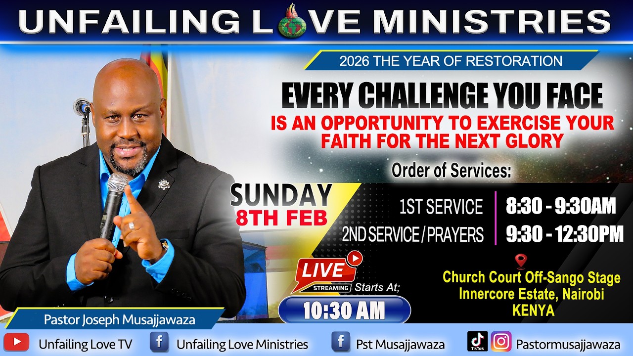 EVERY CHALLENGE YOU FACE IS AN OPPORTUNITY TO EXERCISE YOUR FAITH FOR THE NEXT GLORY