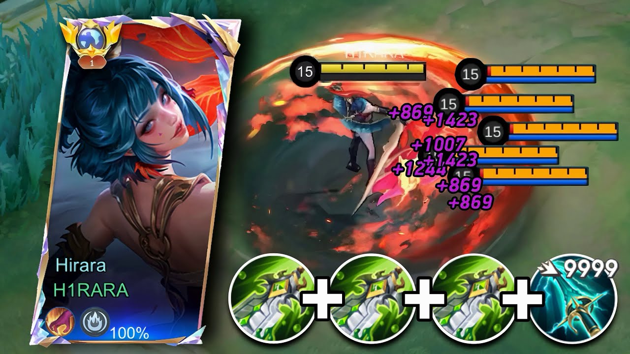 I TRY THIS 3X BLADE OF DESPAIR ON HIRARA I&rsquo;M SHOCKED WITH THE RESULT!!😱 - Mobile Legends