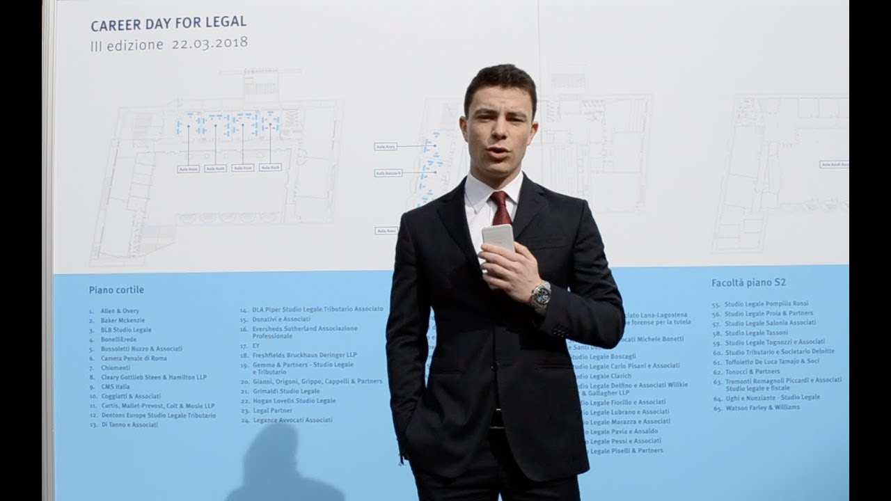 Career Day for Legal || 22 Marzo 2018 || LUISS Guido Carli