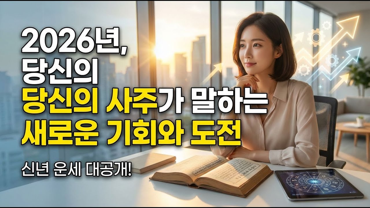 2026년, 당신의 사주는 어떤 이야기를 담고 있을까?