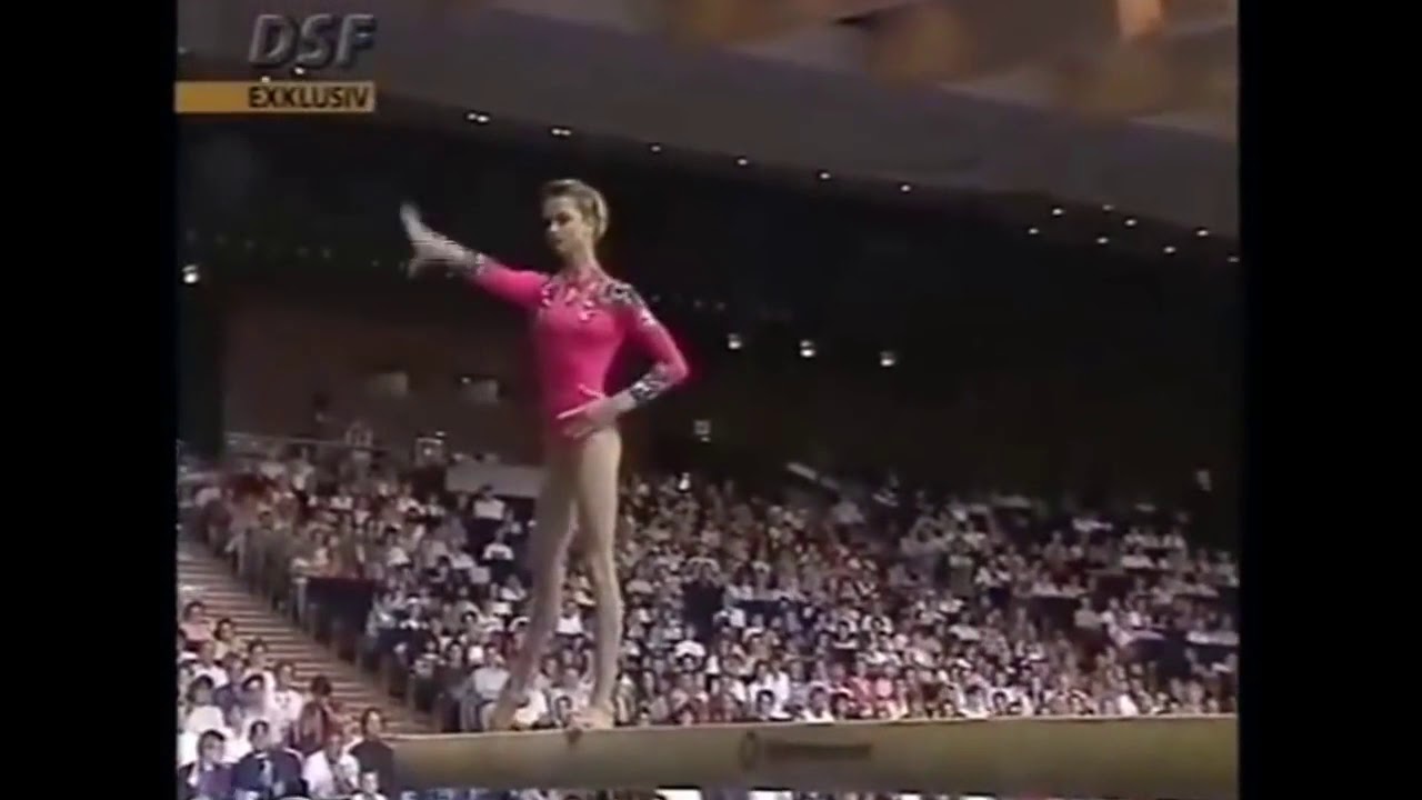Svetlana Khorkina Beam 1995 W Gainer full !! RARE