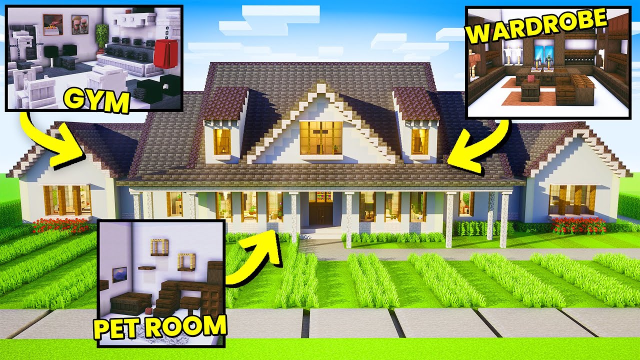 Rooms your Minecraft House is MISSING