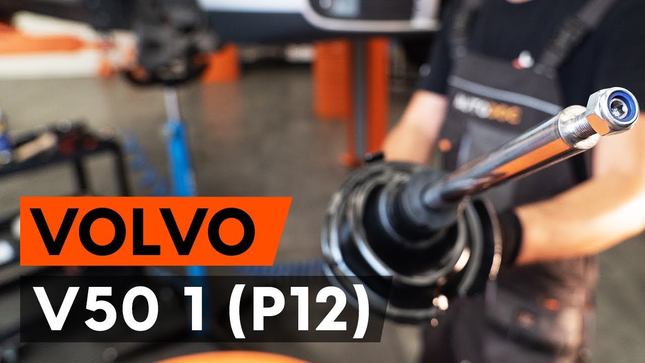 Wie VOLVO V50 1 (P12) vorderes Federbein wechseln [AUTODOC TUTORIAL]