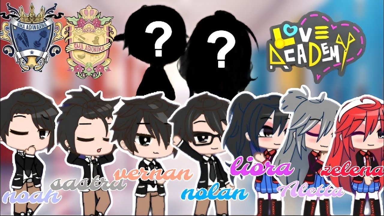 ||Part 2 || LA gacha react LA✨||gacha life||love academy