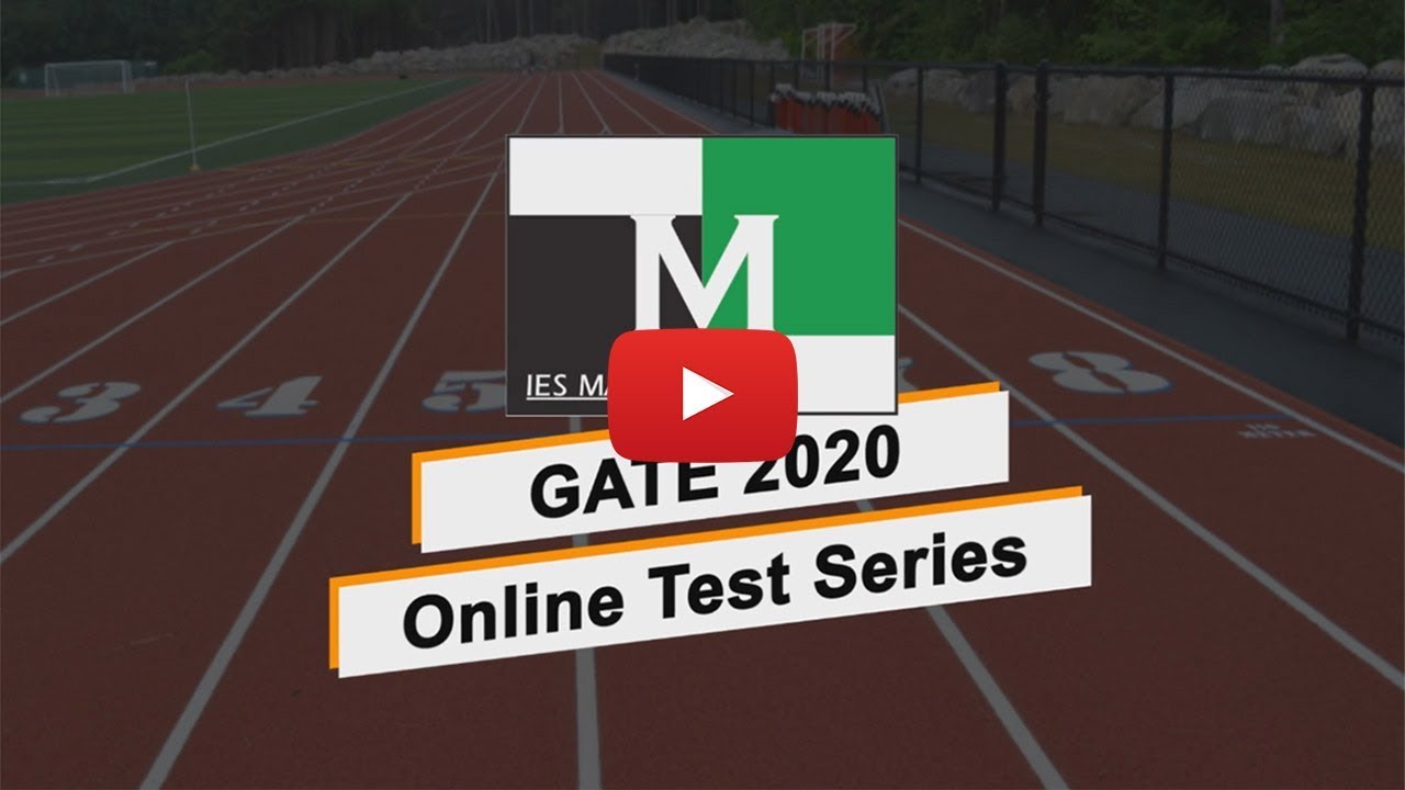 GATE 2020 Online Test Series for CE, ME, EE, ECE from IES Master
