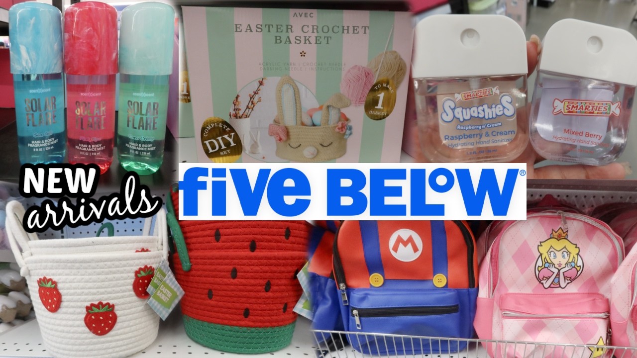 FIVE BELOW * NEW FINDS!!