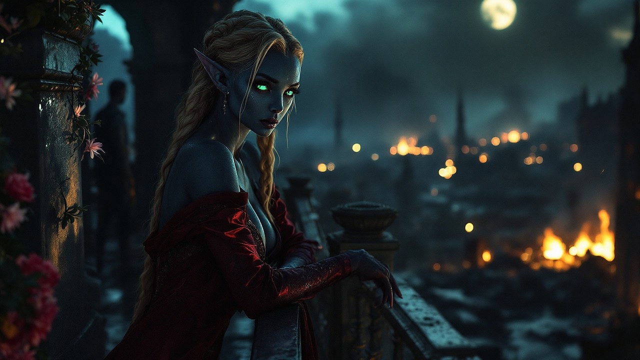 “I Played Guitar Beneath Her Window — She Was the Warlord Who Burned My City”