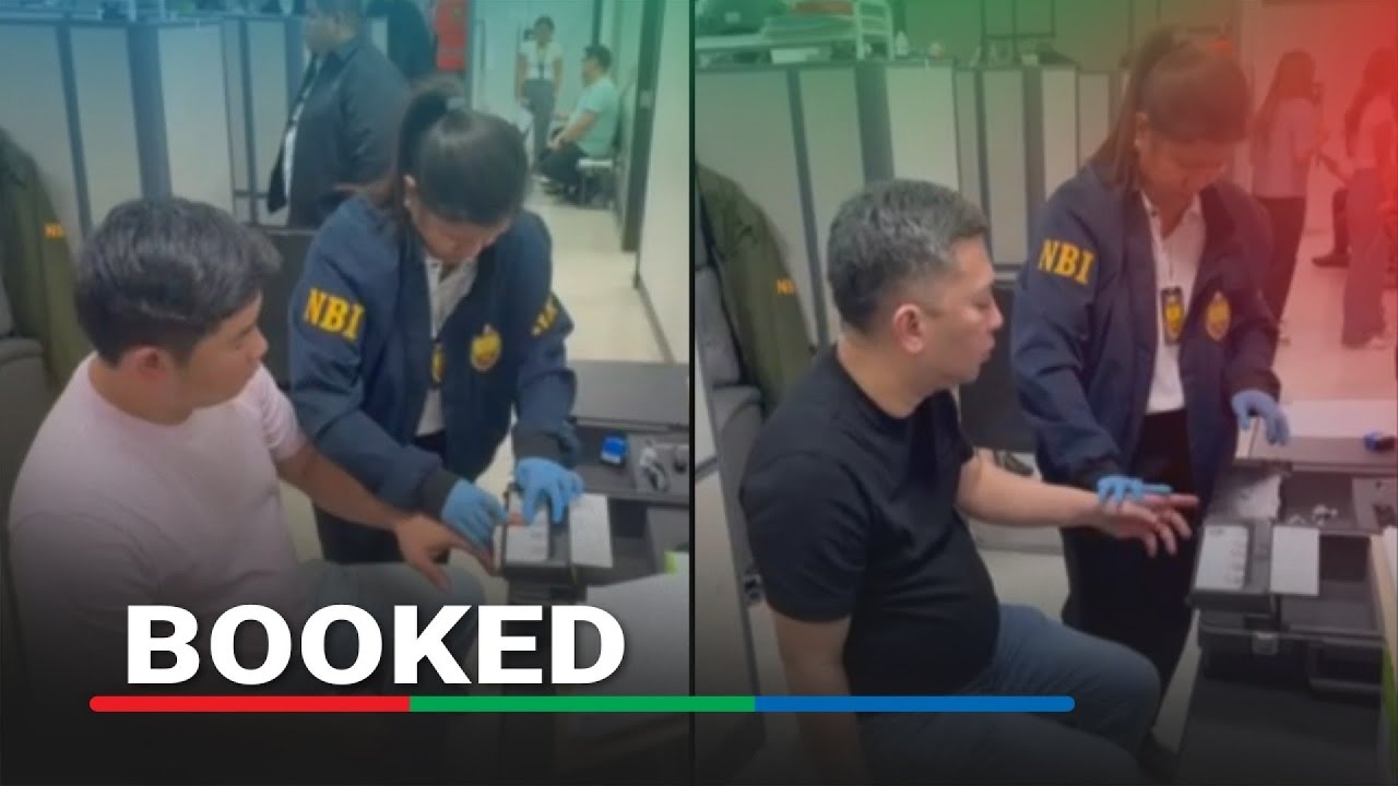 Brice Hernandez, Jaypee Mendoza undergo booking in NBI | ABS-CBN News