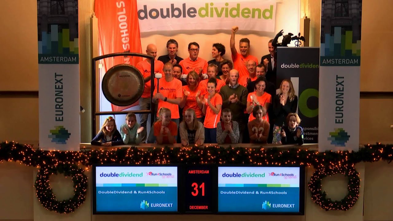 DoubleDividend en Run4Schools openen de handel