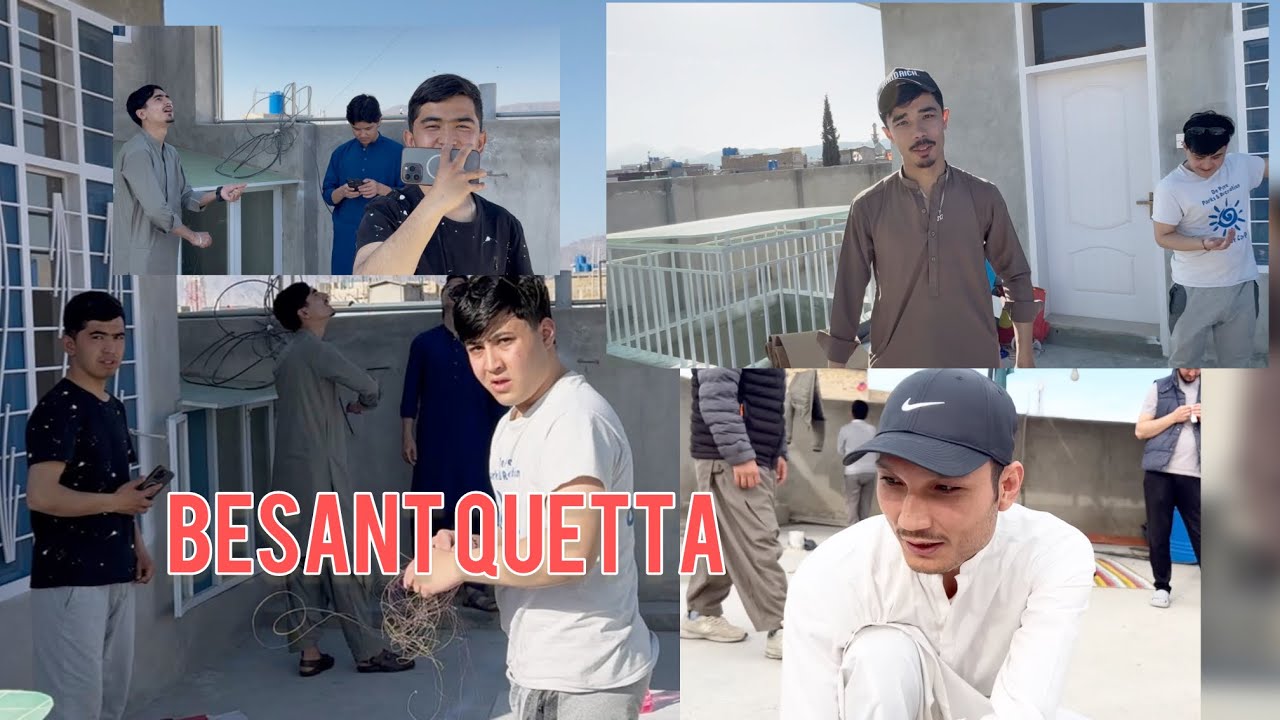 Besant Quetta 🧿|| Fariyal and Muska busy 😎|| kite 🪁 festival ||￼