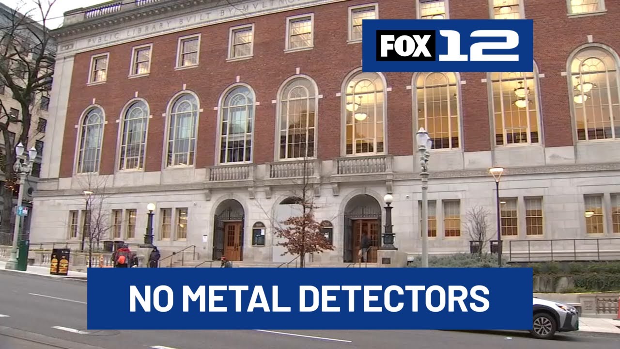 Multnomah County declines to install metal detectors at Portland’s Central Library