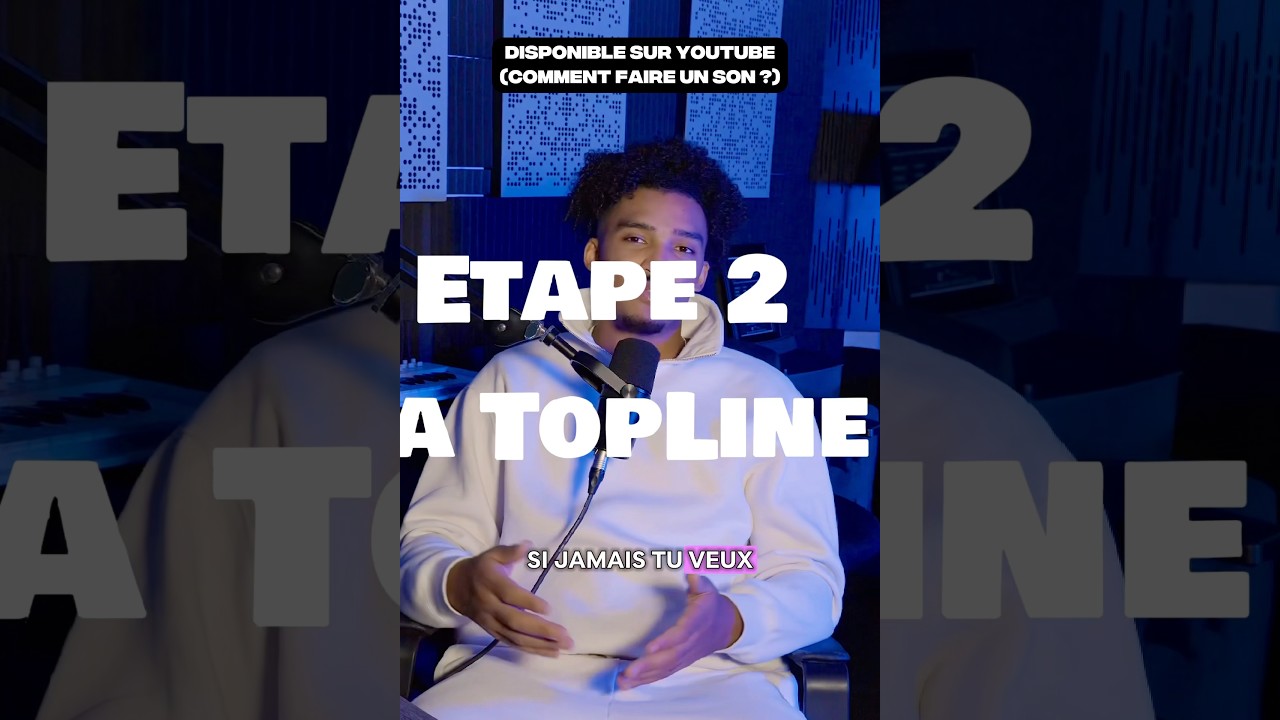 COMMENT &Eacute;CRIRE UN SON ? &Eacute;TAPE N&deg;2 - TOPLINE / #rap #tutorial #&eacute;crire #rapfrancais #astuce