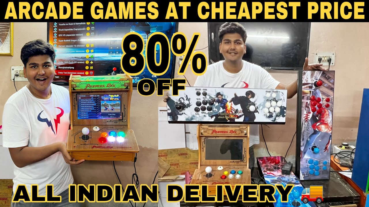 Arcade Games At Cheapest Price | Factory Rate | All India Delivery | 3D games | Prateek Kumar