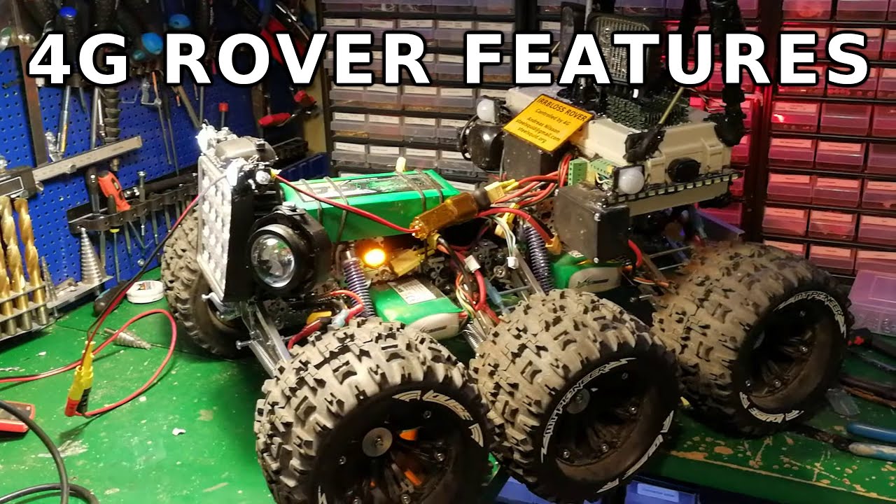 BETA Irrbloss 4G FPV rover features