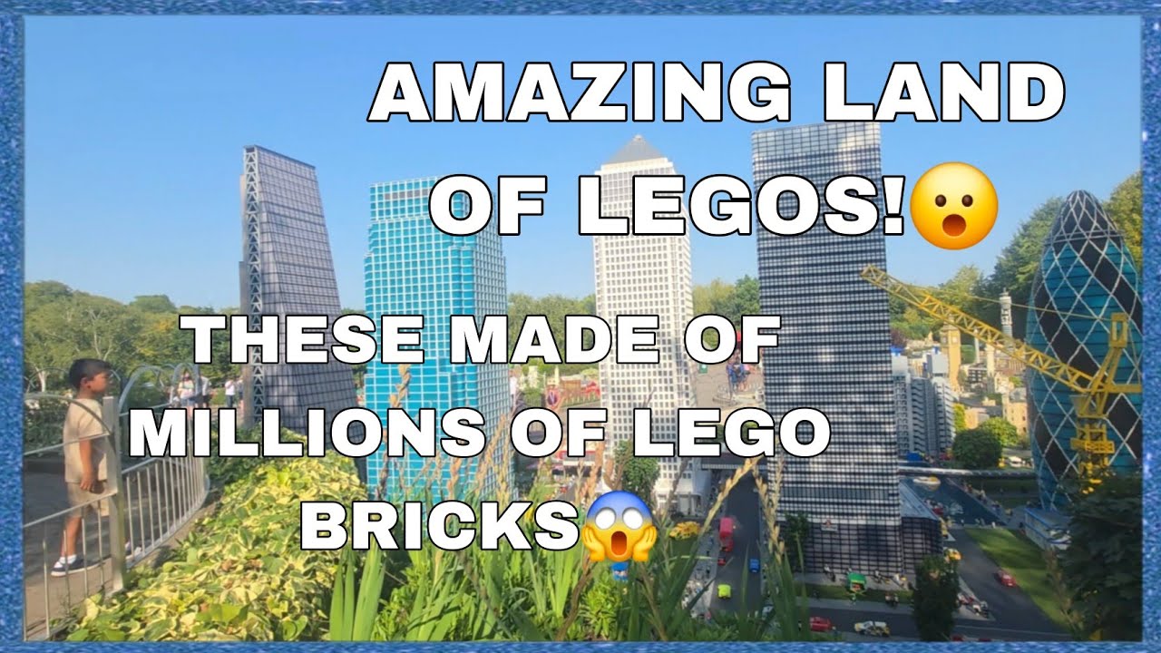 MADE OF MILLIONS ! AMAZING LAND OF LEGO BRICKS😍 || LEGOLAND WINSOR RESORT ENGLAND 2025