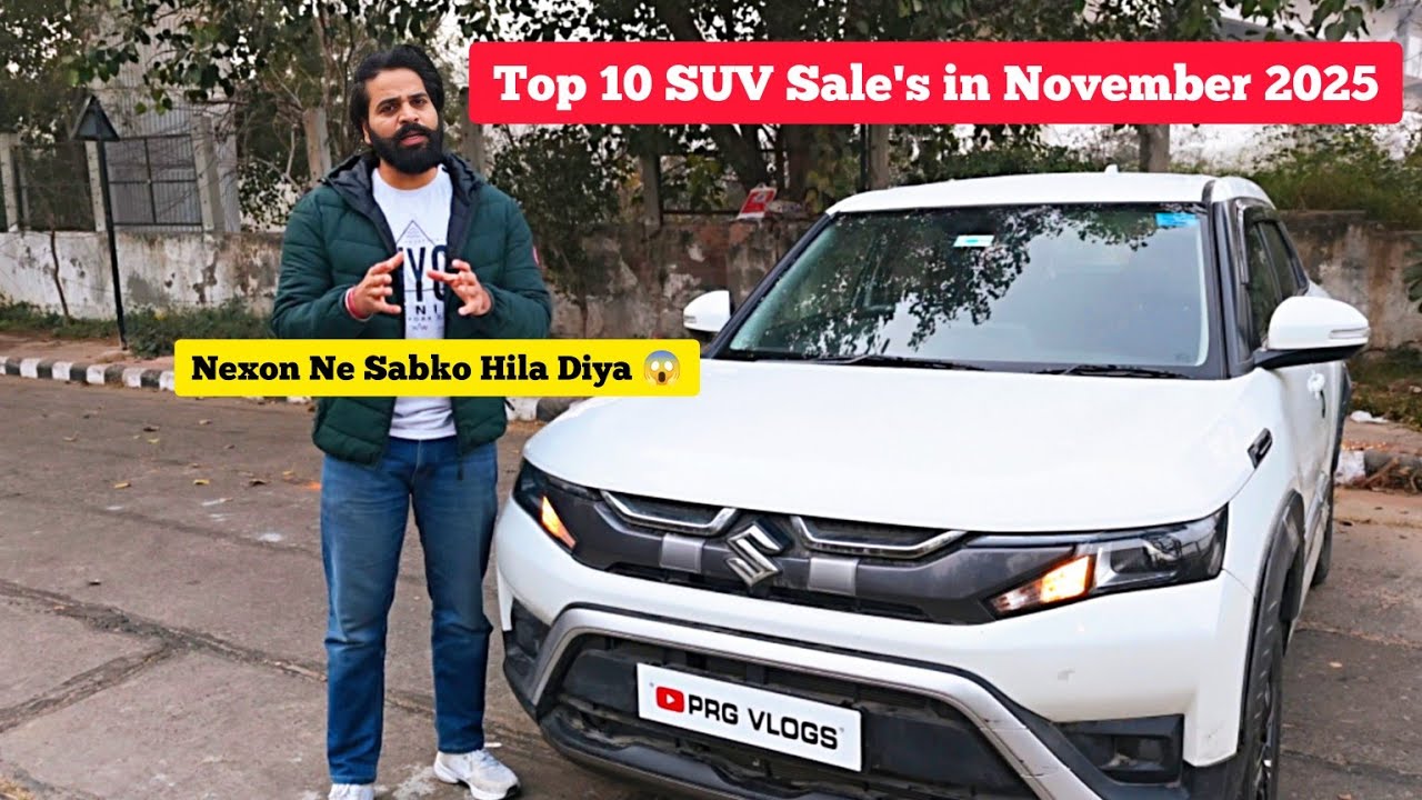 Top 10 SUV Sales November 2025 😱 | Nexon Ne Machaya Dhamaka 🤯 
