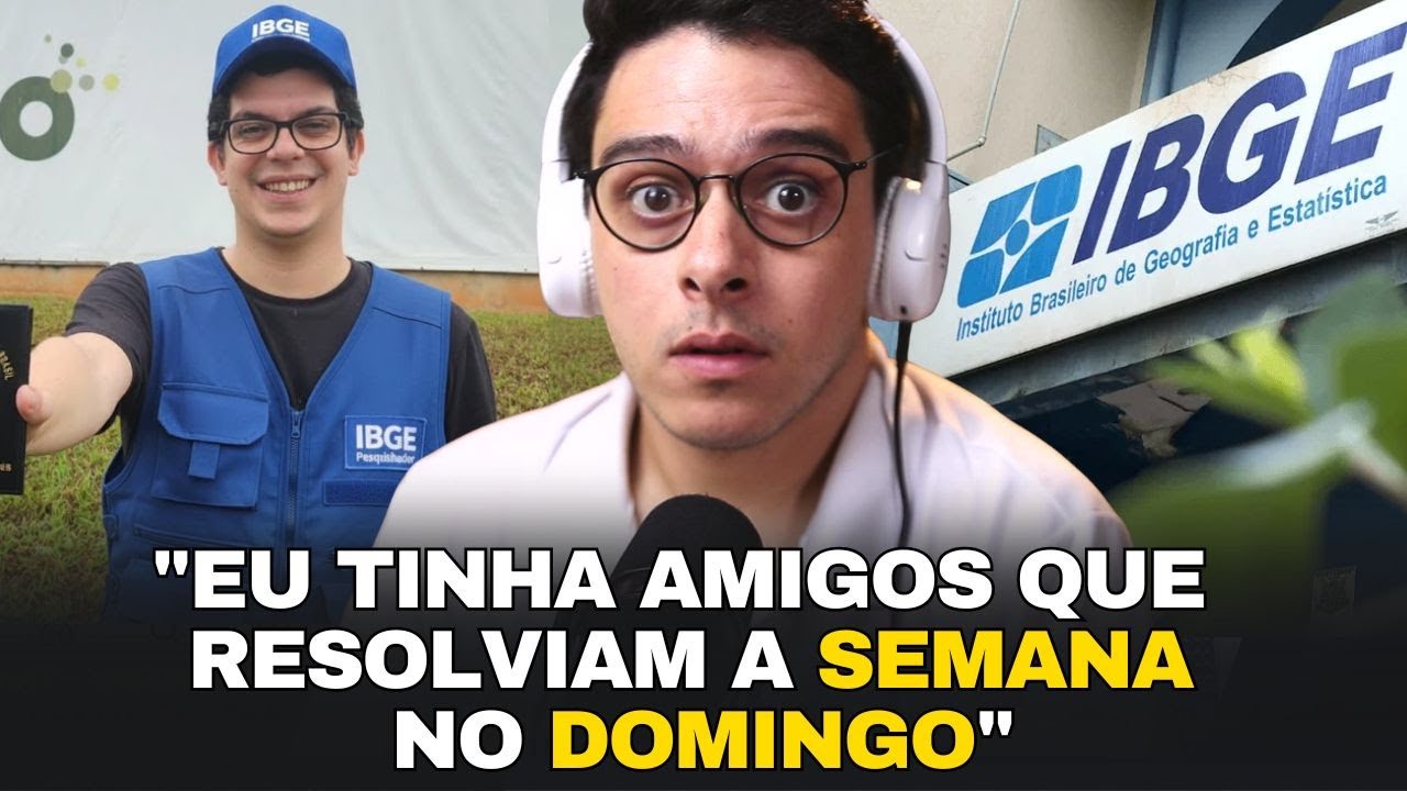 COMO É TRABALHAR NO IBGE? l ENTREVISTA COM APROVADO NO ÚLTIMO CONCURSO