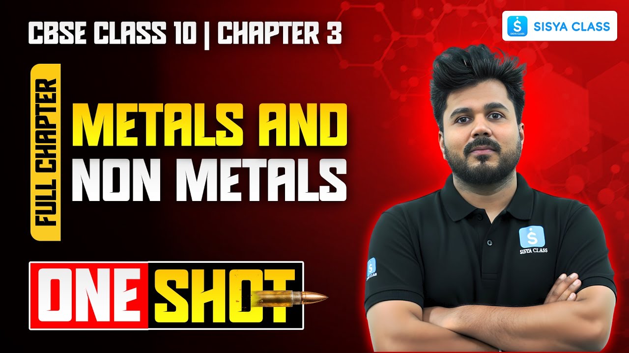 Chapter 3 Metals and Non Metals |  CBSE Boards | Most Important PYQs