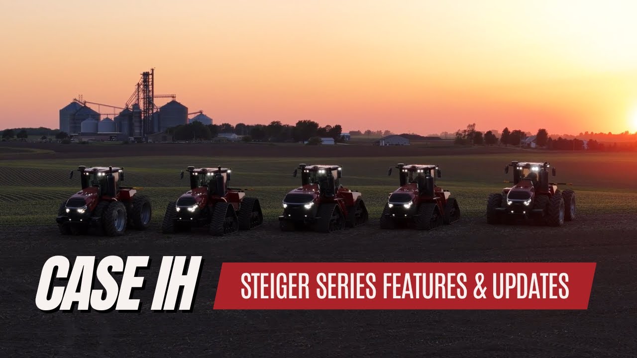 Case IH Steiger Series COMPLETE OVERVIEW — Quadtrac, Rowtrac, Wheel Tractor