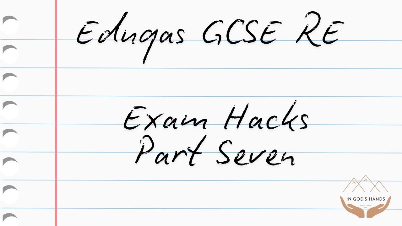 Exam hack for GCSE RE: How to avoid losing marks on explain questions