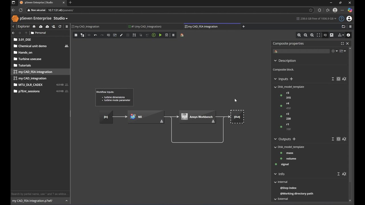Direct integration of NX CAD in pSeven Enterprise