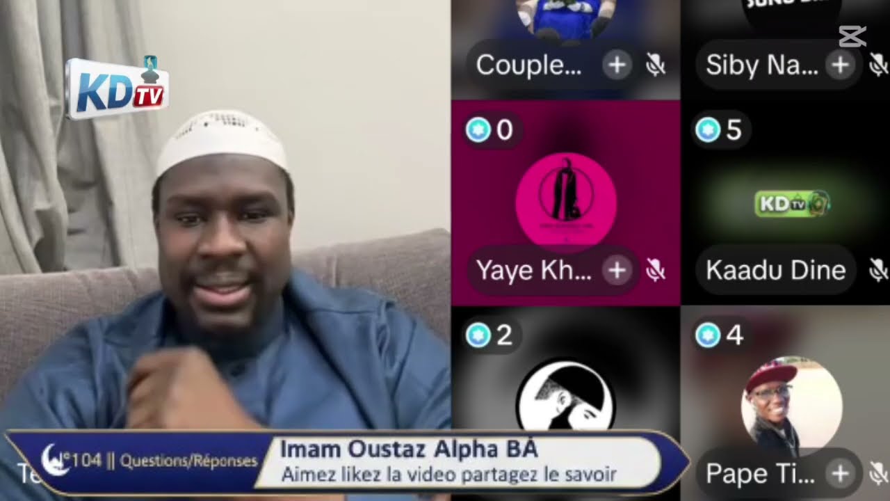 Questions/Réponses N°104 - Parole aux auditeurs | Imam Oustaz Alpha BA 