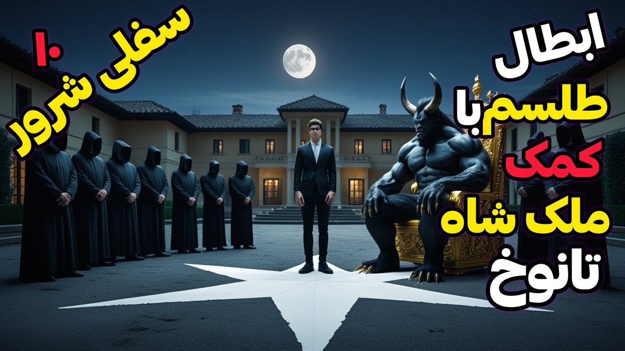 داستان ترسناک سفلی شرور من(۱۰): کمک گرفتن از ملک شاه تانوخ و ابطال طلسم