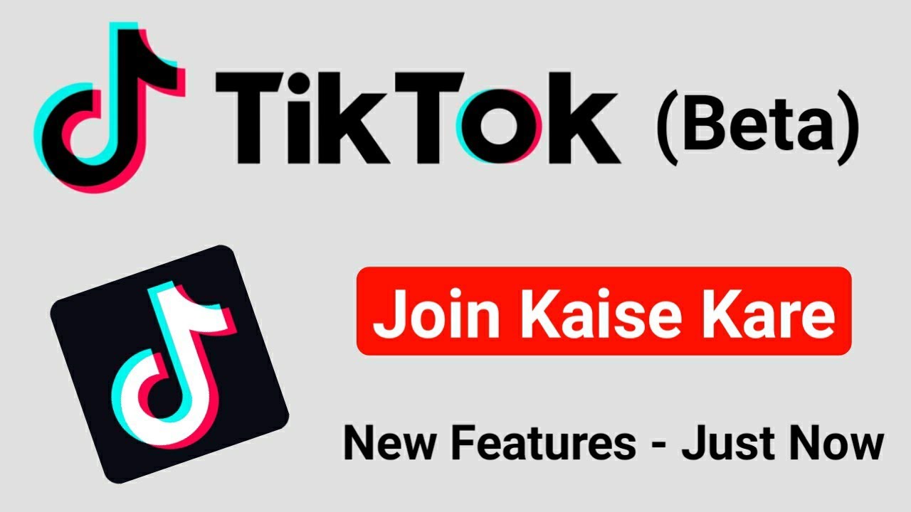 How to Join Tik Tok Beta Program on Android Mobile || New Latest Features Just Now