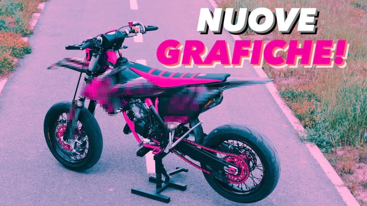 FINALMENTE LE NUOVE GRAFICHE! - |MODIFICHE KTM SX 125 EP. 7|