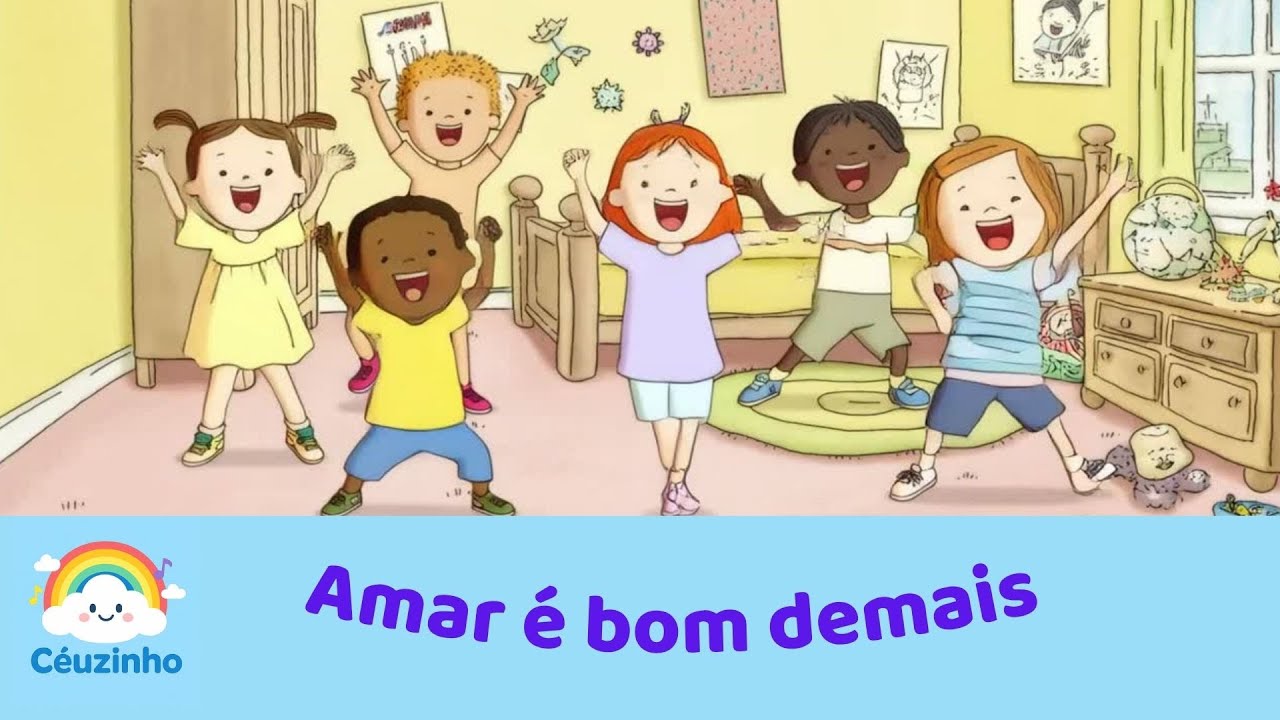 Amar é bom demais - Céuzinho #ceuzinho #músicainfantilcristã #músicainfantil