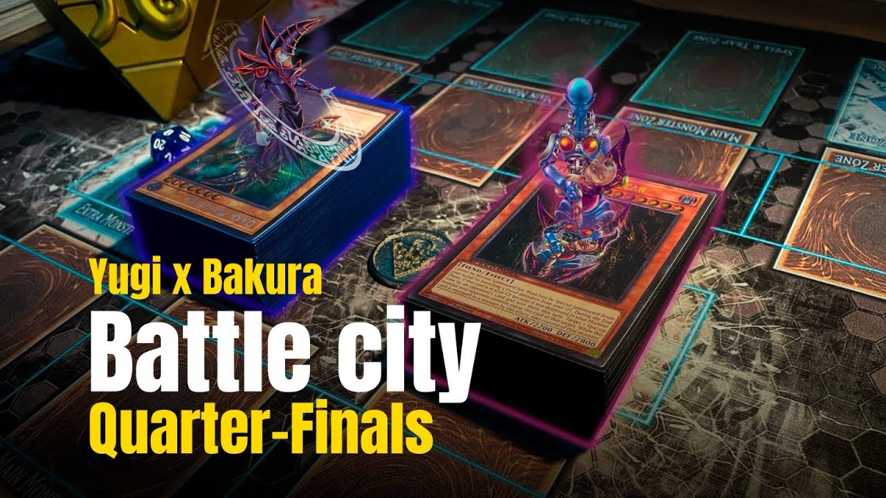 Bakura Vs Yugi Muto - Yu-Gi-Oh! Battle City Finals | Live Duel
