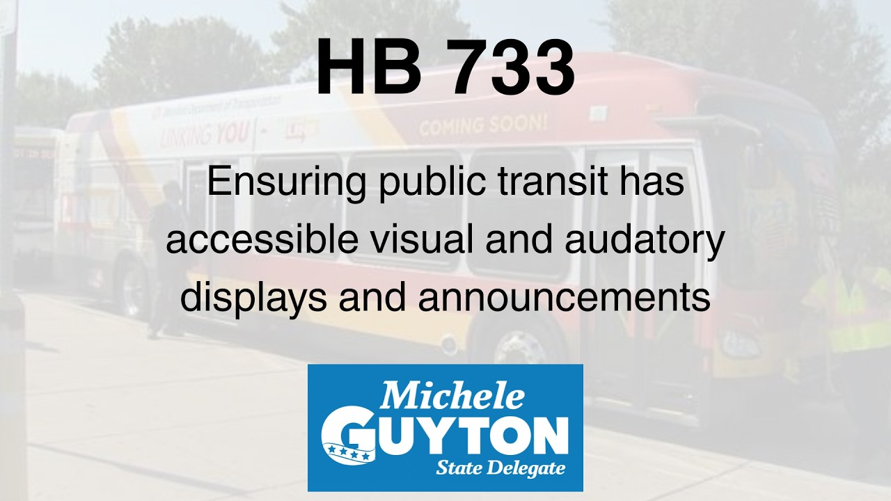 HB 733 - MTA Accessible Displays