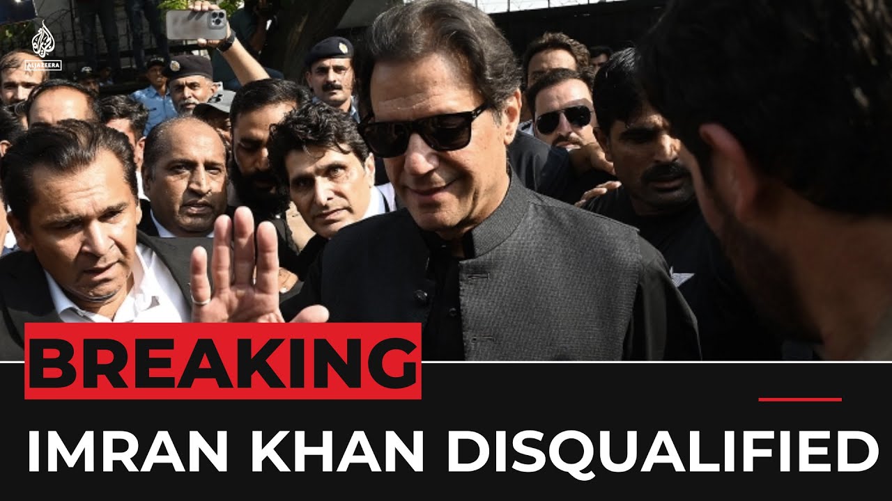 Pakistan election commission disqualifies former PM Imran Khan