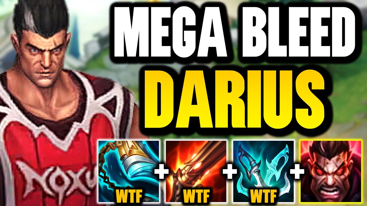 THIS CRIT DARIUS BUILD DOES WAY TOO MUCH DAMAGE! (5 STACKS OF BLEED = GG)