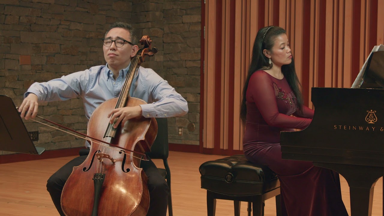 Gabriel's Oboe/Nella Fantasia with Sungyong Lim (cello) and Karen Lee-Morlang (piano)