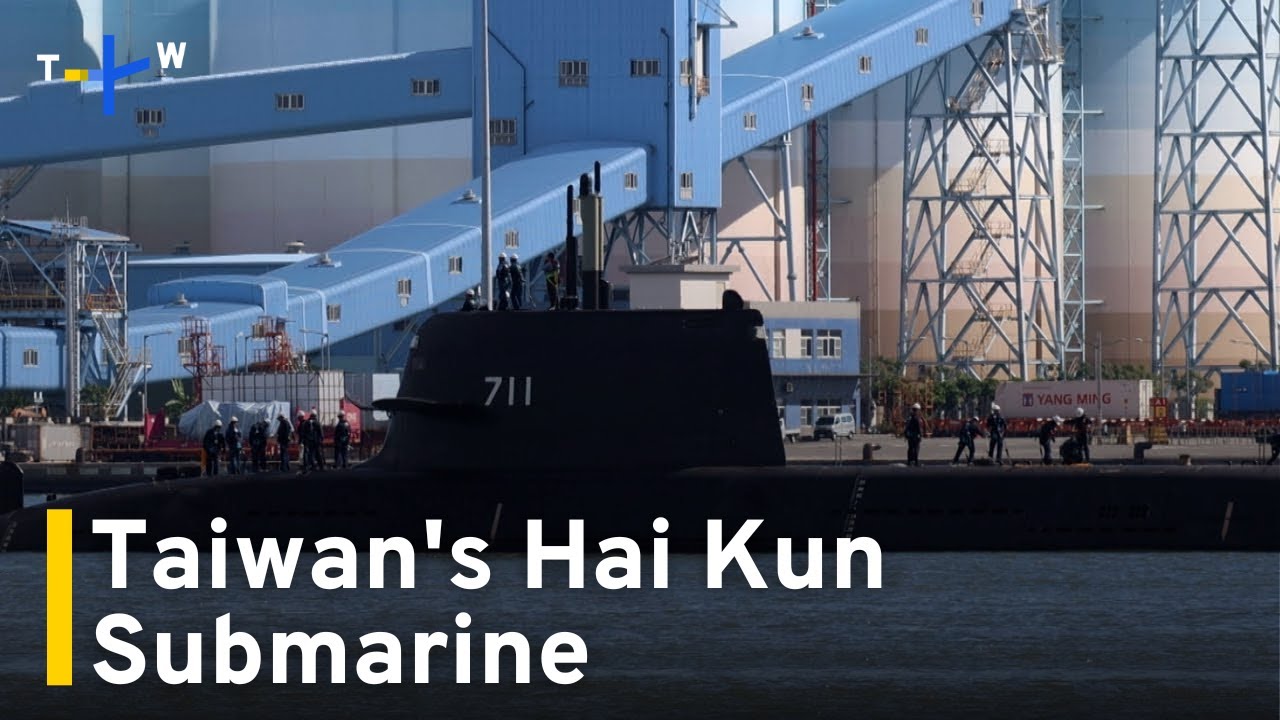 Taiwan's Hai Kun Submarine Reportedly Undergoes Tests｜TaiwanPlus News